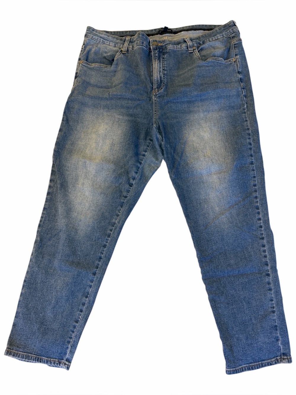 Universal Standard Women’s Jeans Size 20 Blue Mid Rise Skinny Stretch Denim
